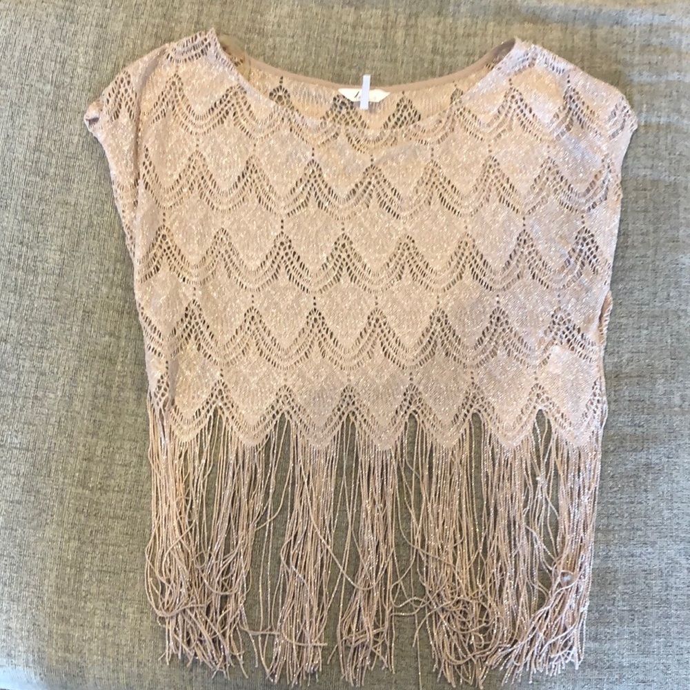 Glitter Crop Top